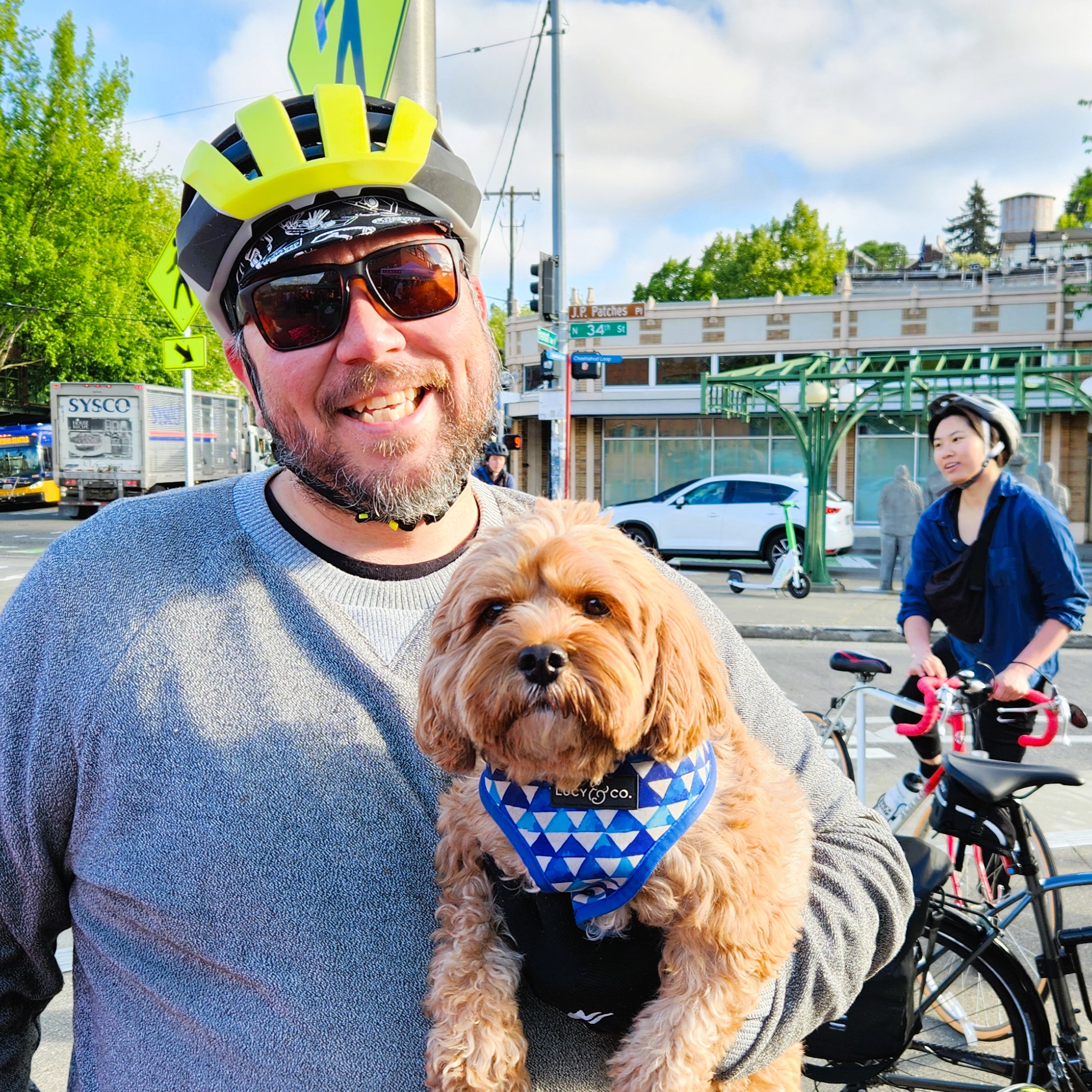 Biking is for the dogs!